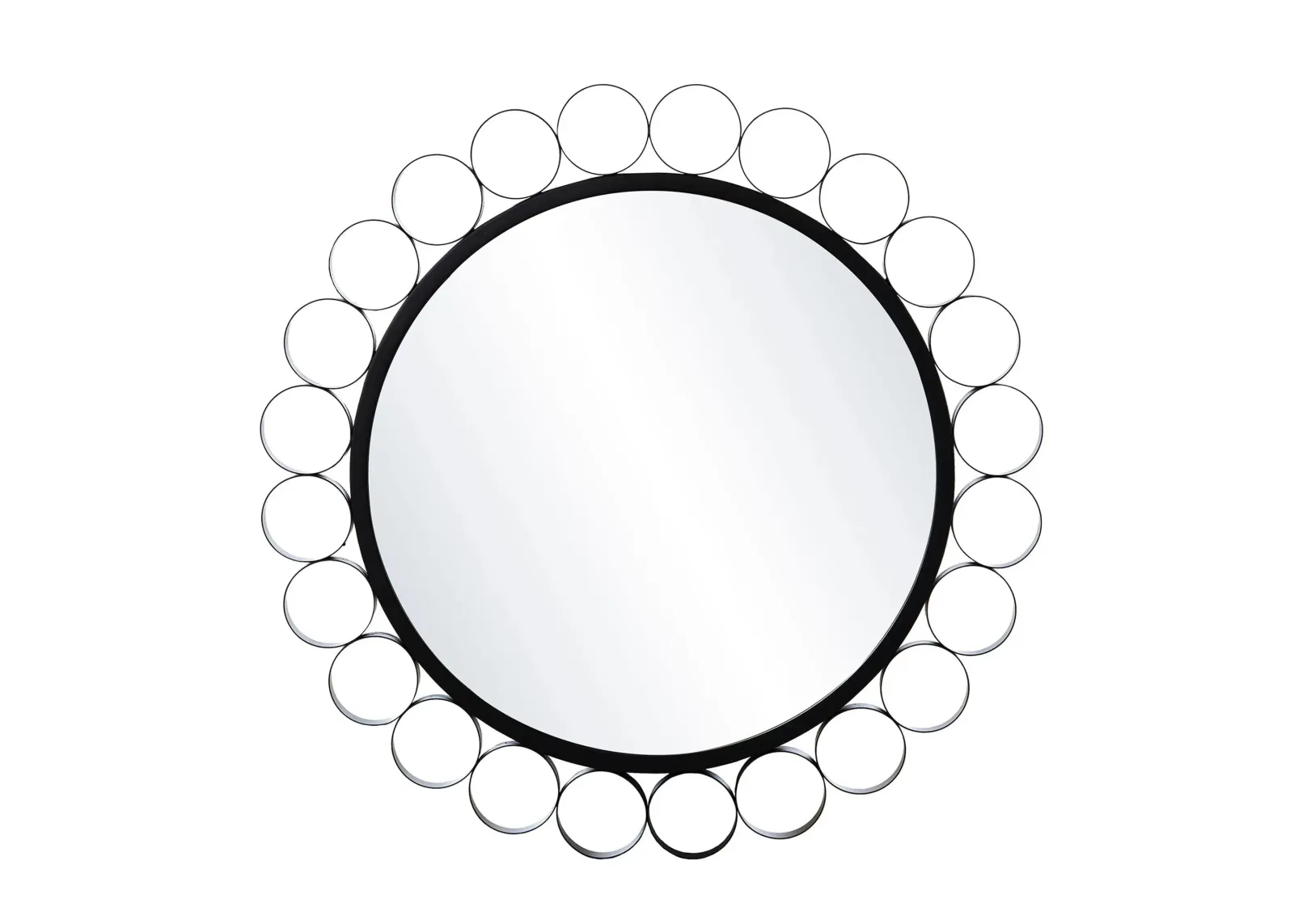 Corsica Mirror in Black by SEI Furniture