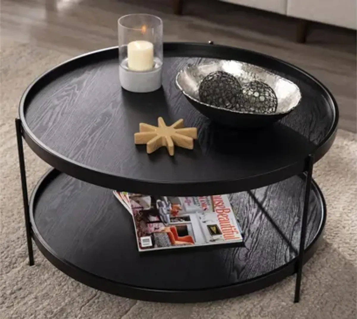 Cantwell Round Cocktail Table