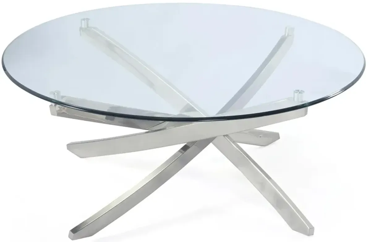 Zila Round Cocktail Table