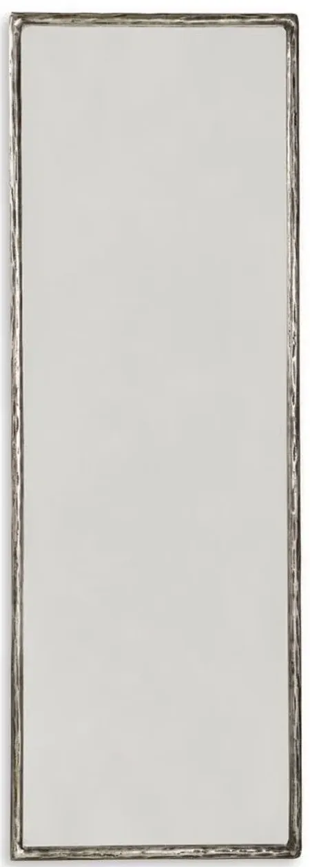 Ryandale Floor Mirror in Antique Pewter Finish by Ashley Furniture