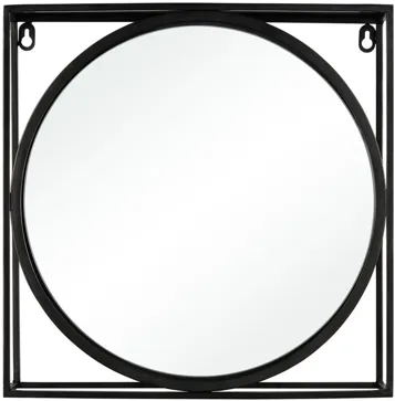 Colne Accent Mirror in Black by Stein World