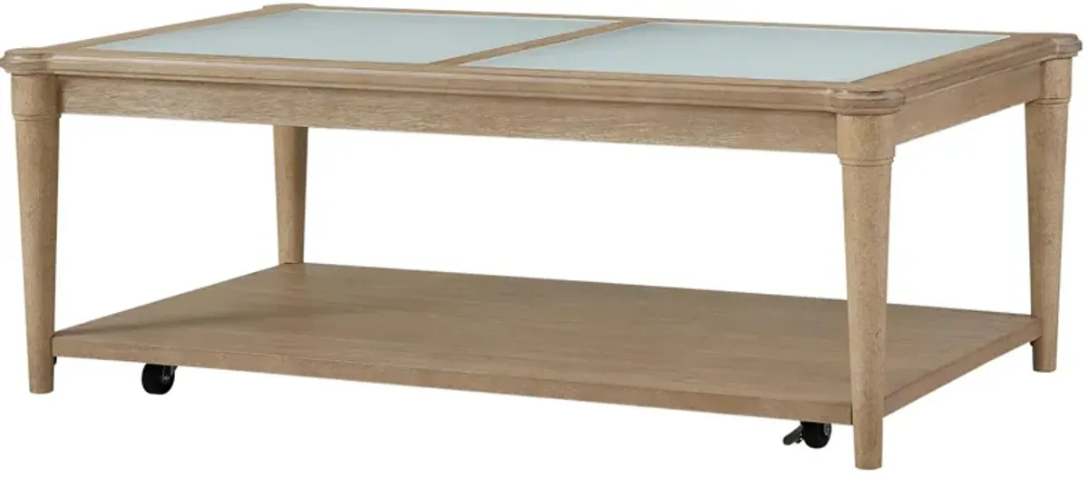 Cirus Heights Coffee table w/ Caster