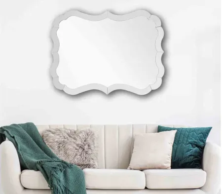 Perfect Symmetry Mirror in Clear by CAMDEN ISLE
