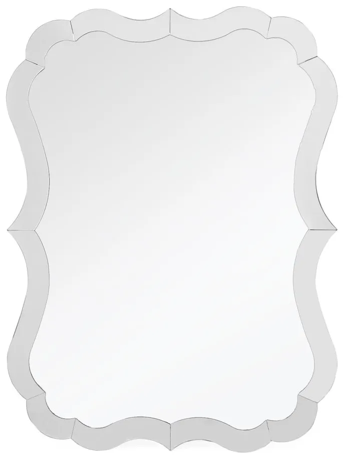 Perfect Symmetry Mirror in Clear by CAMDEN ISLE