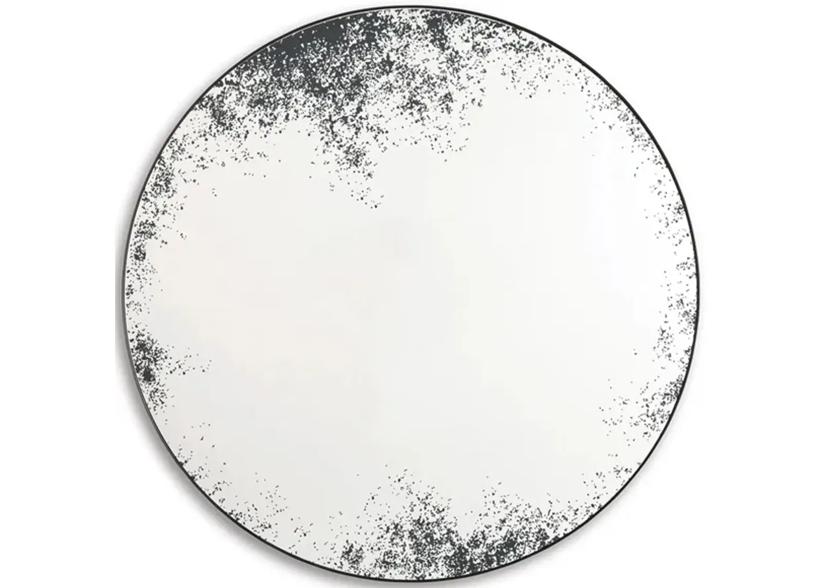 Kali Accent Mirror in Black by Ashley Express