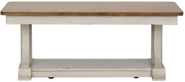 Farmhouse Reimagined Rectangular Coffee Table