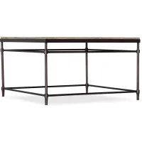 St. Armand Square Cocktail Table in Brown by Hooker Furniture