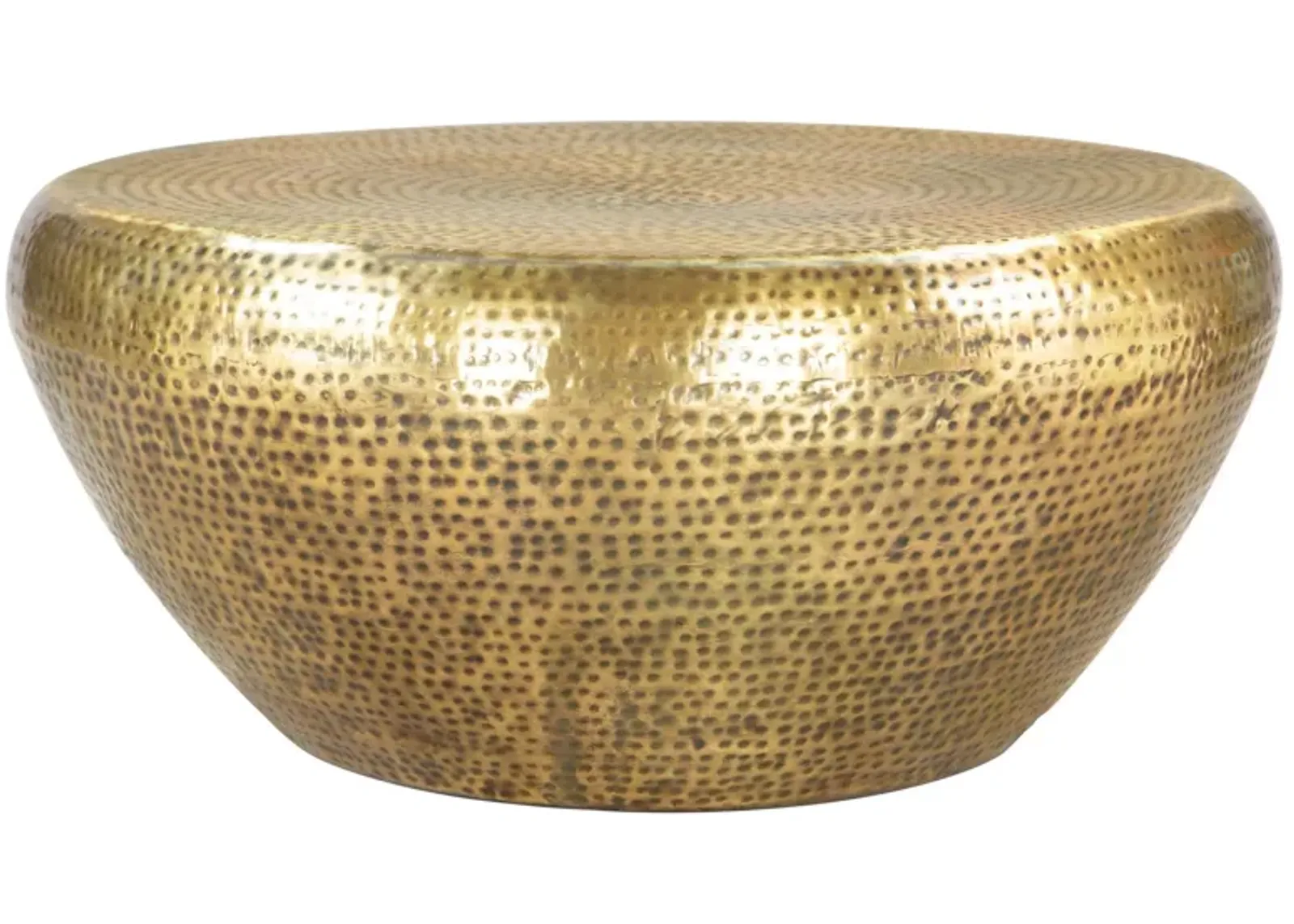 Larache Coffee Table in Gold by Zuo Modern