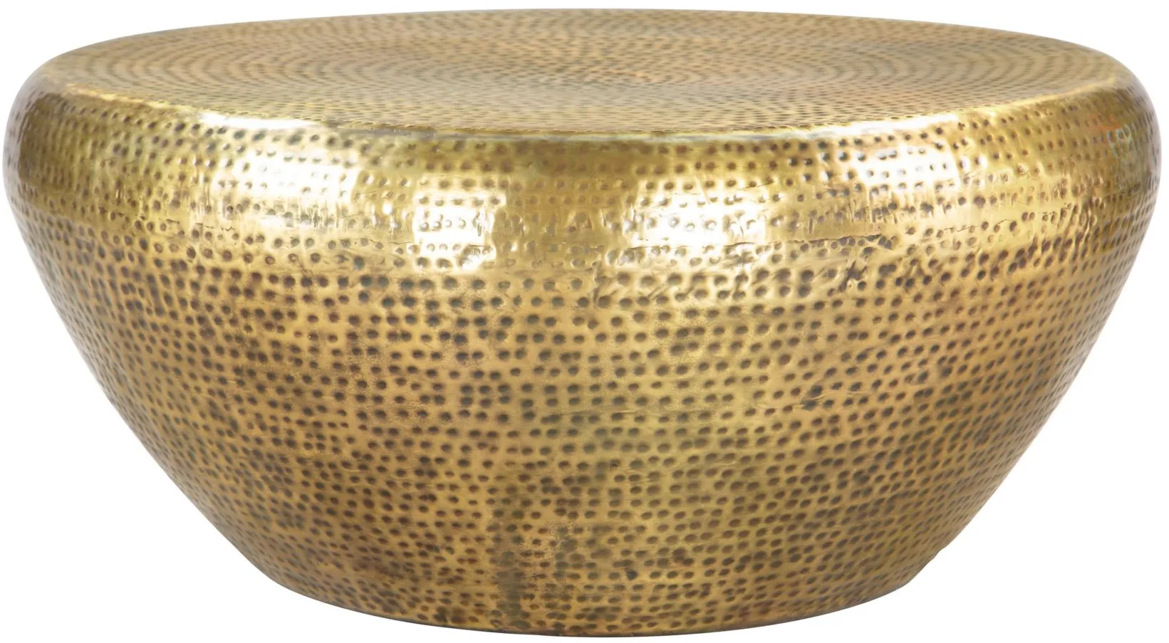 Larache Coffee Table in Gold by Zuo Modern