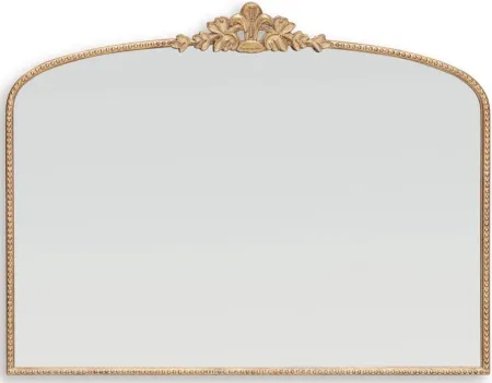 Tellora Accent Mirror in Gold Finish by Ashley Express