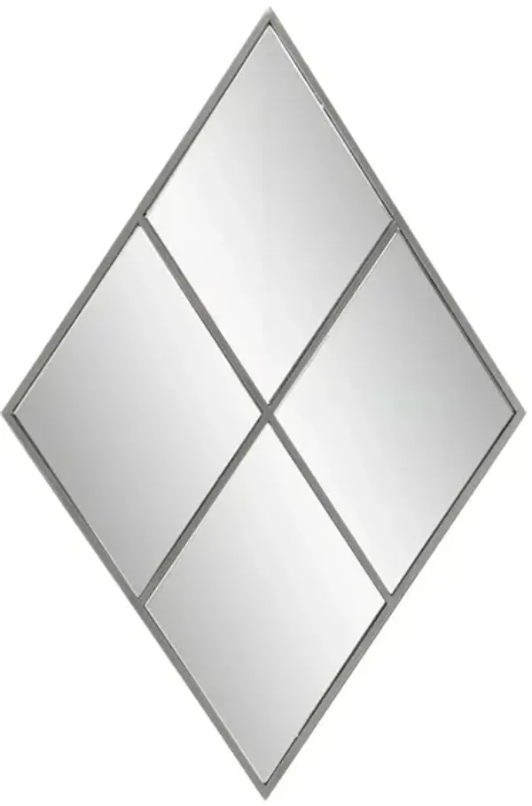 Diamond Windowpane Mirror