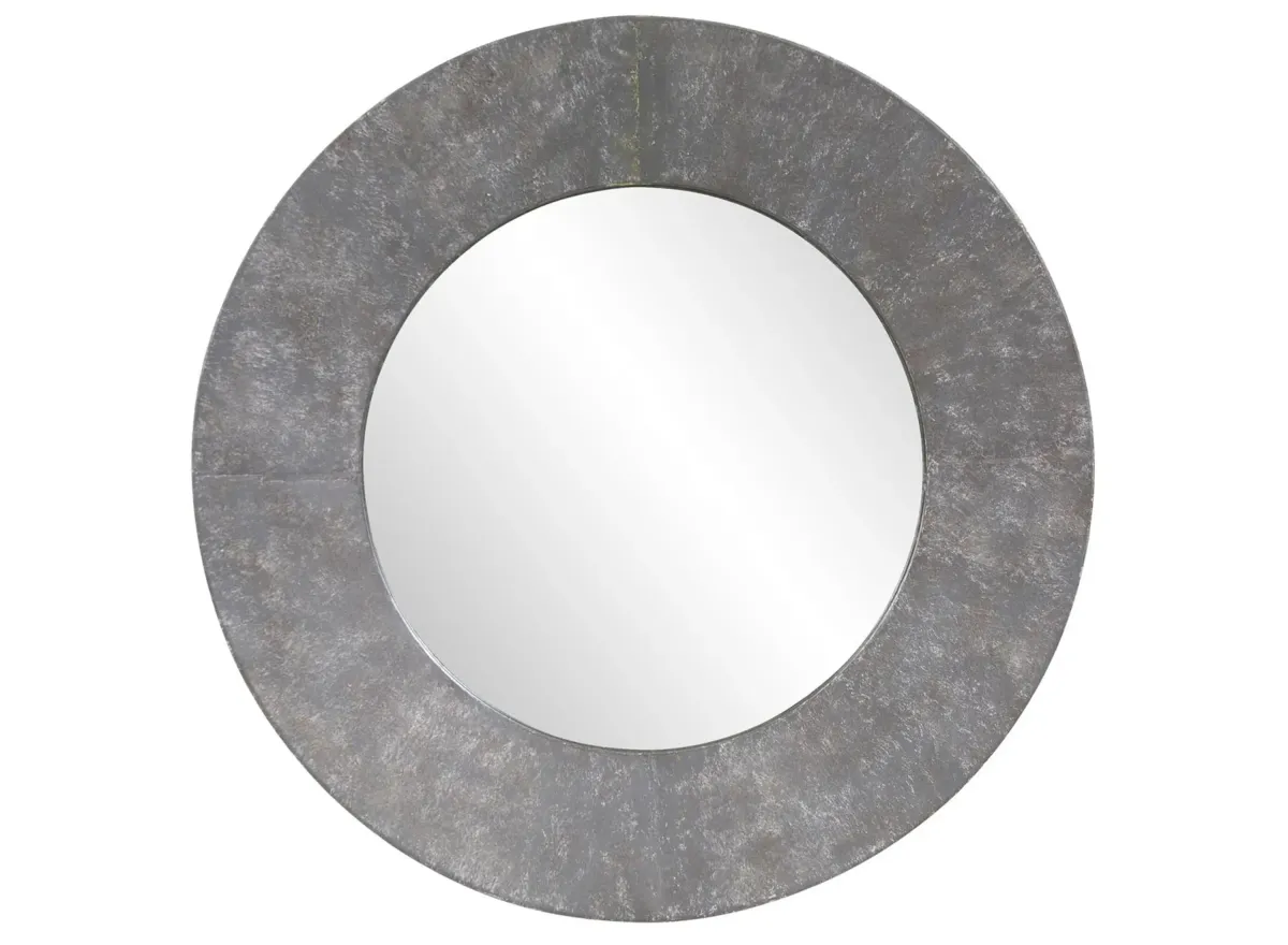 Bolton Mirror in Rustic Gray by Howard Elliott Collection