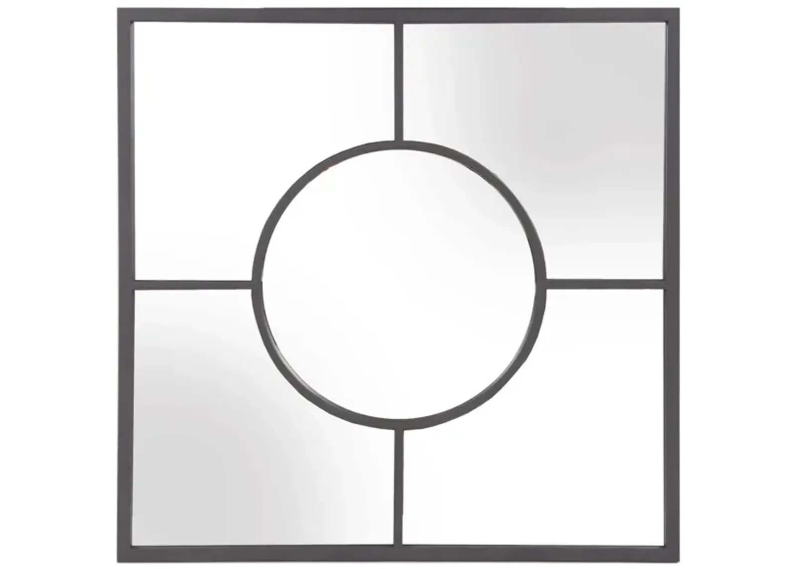 Conrad Mirror in Graphite by Howard Elliott Collection