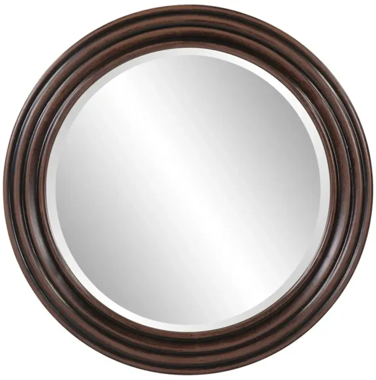 Fredrick Mirror in Mahogany by Howard Elliott Collection