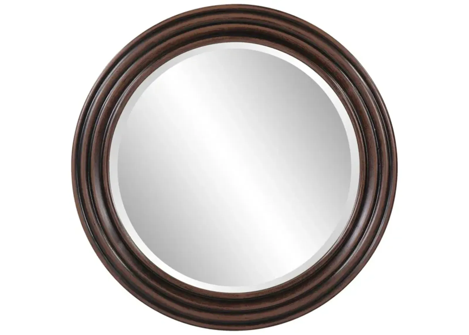 Fredrick Mirror in Mahogany by Howard Elliott Collection