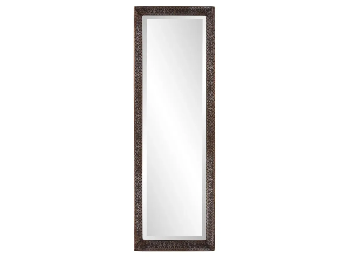 Lancaster Mirror in Antiqued Bronze by Howard Elliott Collection