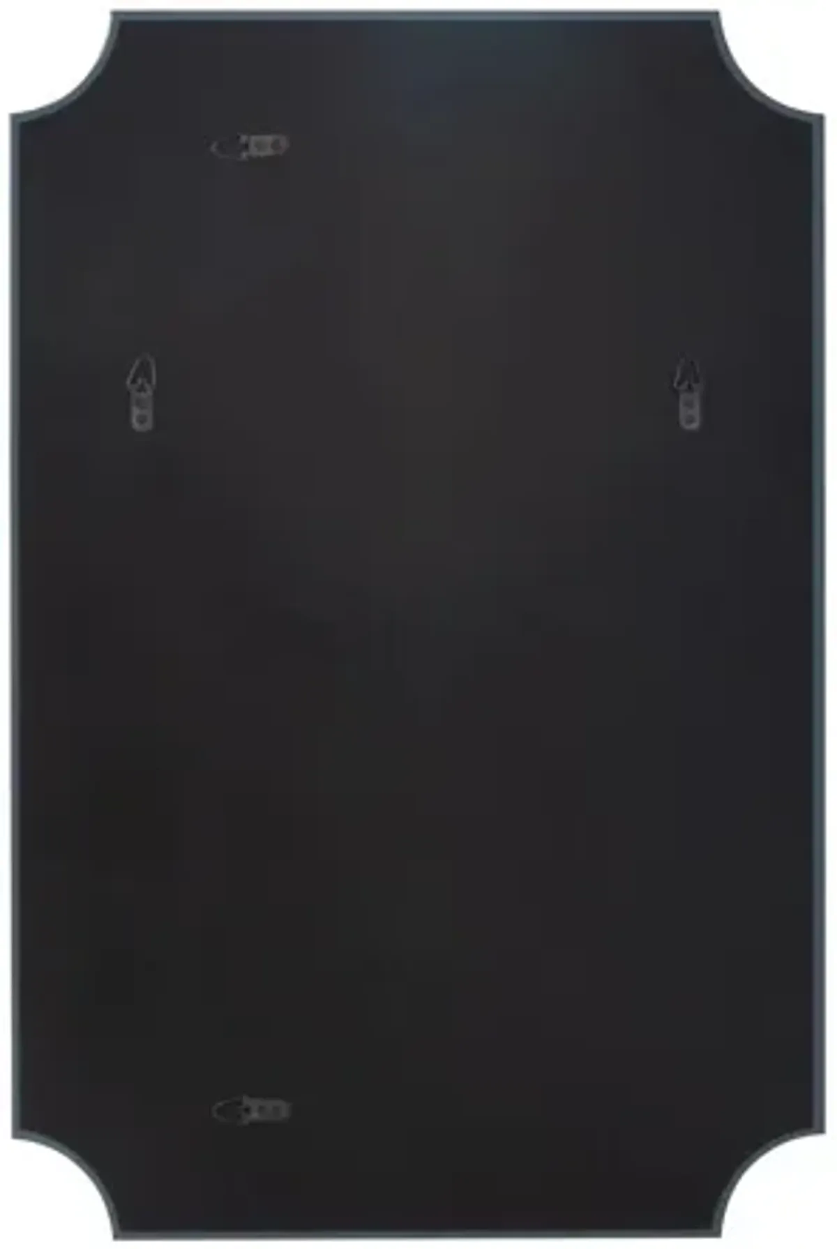 Scallop Frameless Mirror