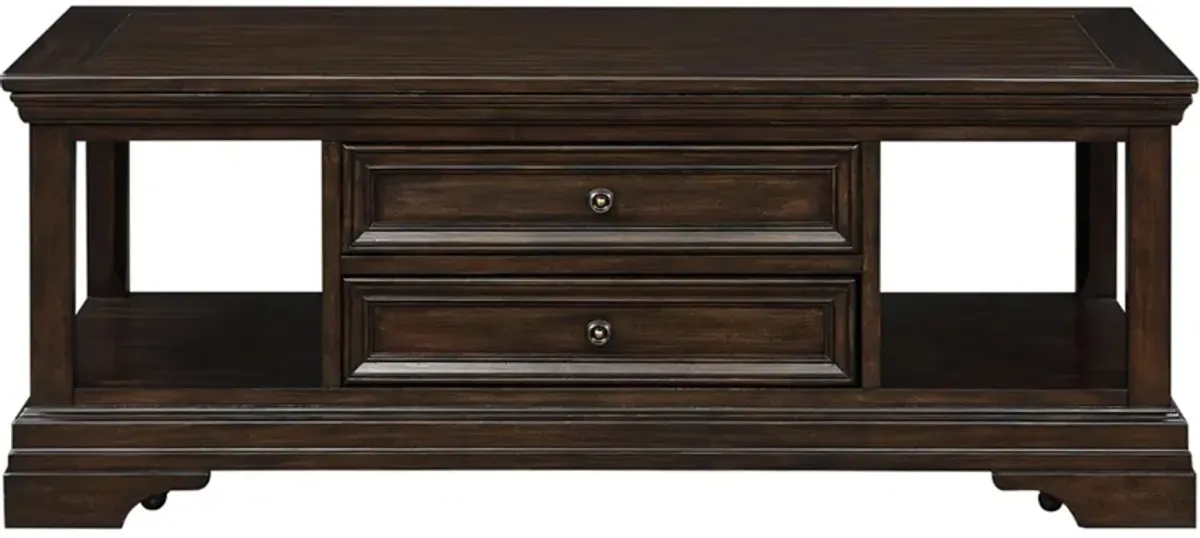 Conrad Lift Top Coffee Table w/ Casters