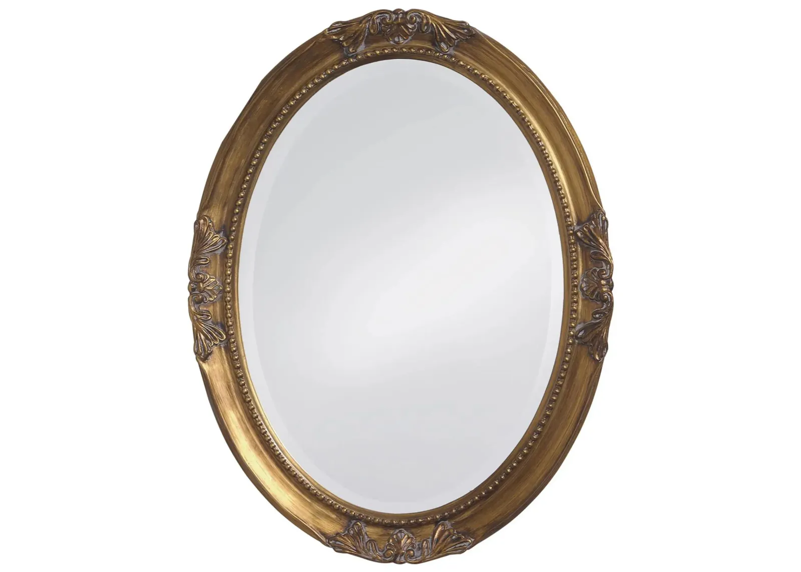 Queen Ann Mirror in Antique Gold by Howard Elliott Collection