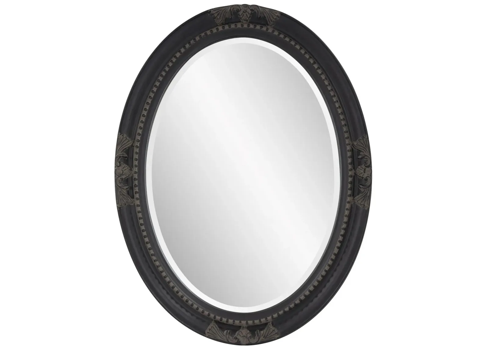 Queen Ann Mirror in Antique Black by Howard Elliott Collection