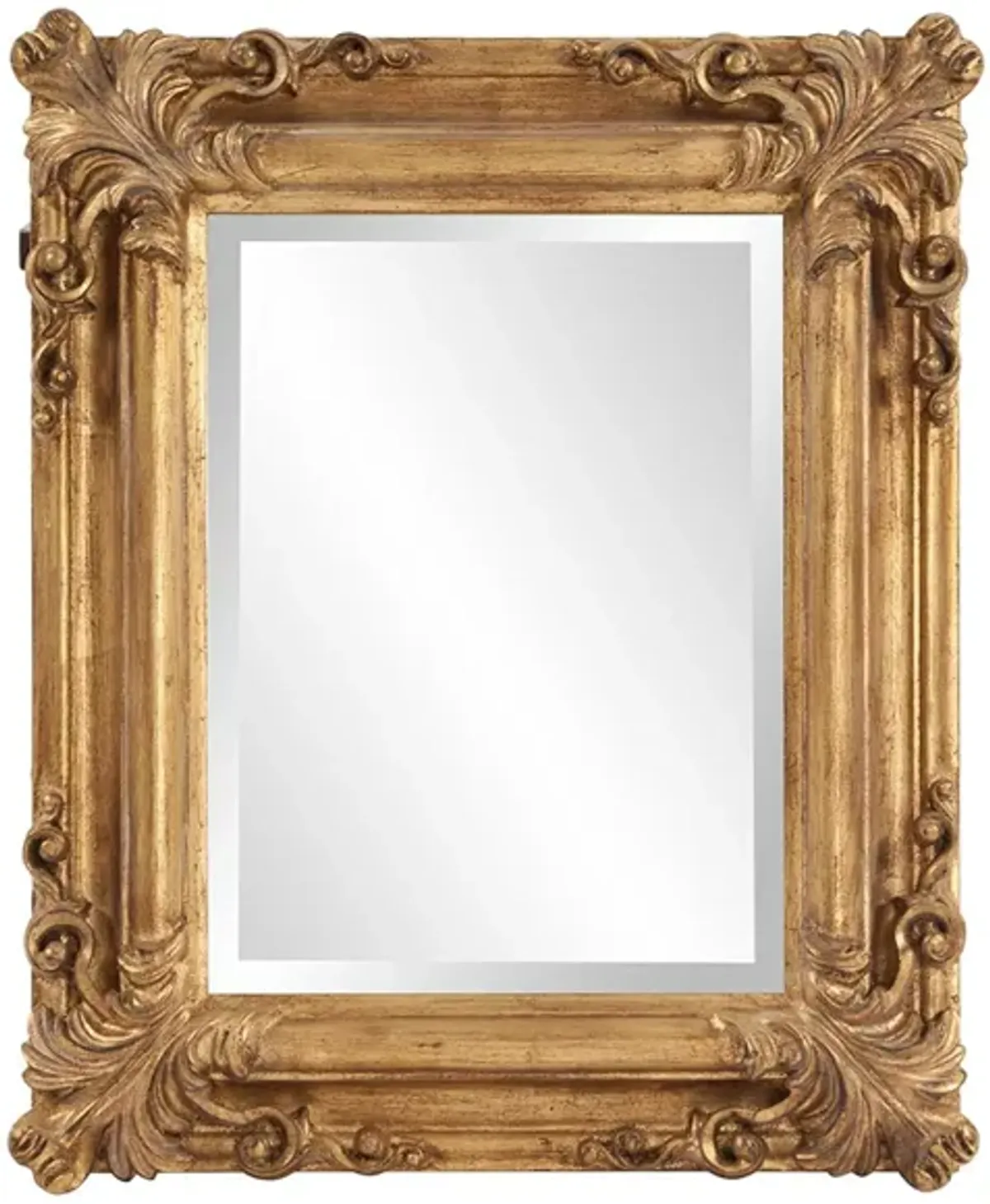 Edwin Mirror in Gold by Howard Elliott Collection