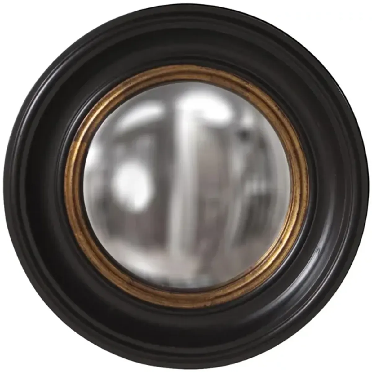 Albert Mirror in Black/Gold by Howard Elliott Collection