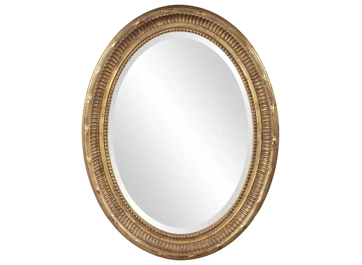 Nero Mirror in Gold by Howard Elliott Collection