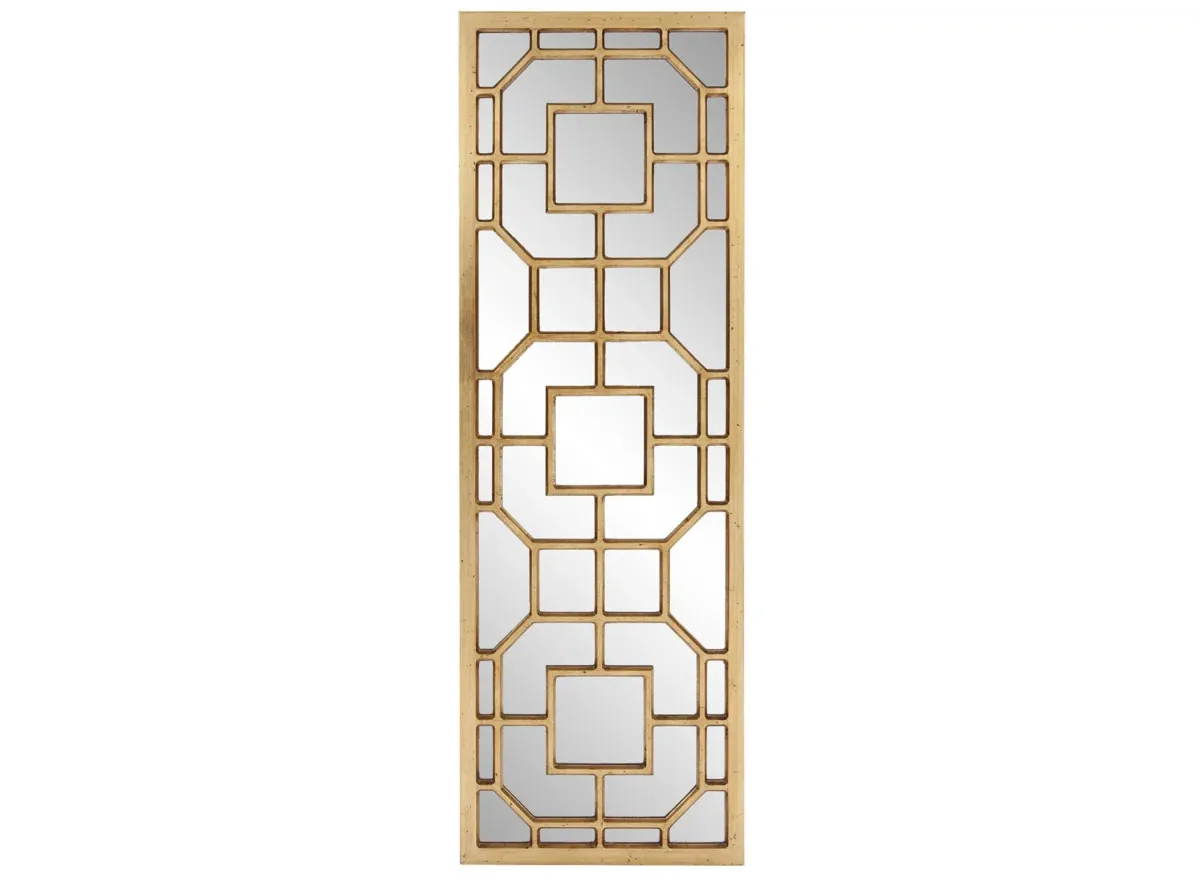 Aldrich Mirror in Antique Gold by Howard Elliott Collection