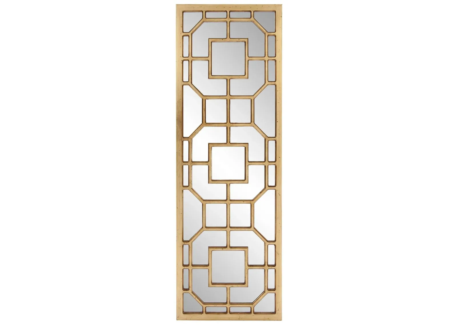 Aldrich Mirror in Antique Gold by Howard Elliott Collection