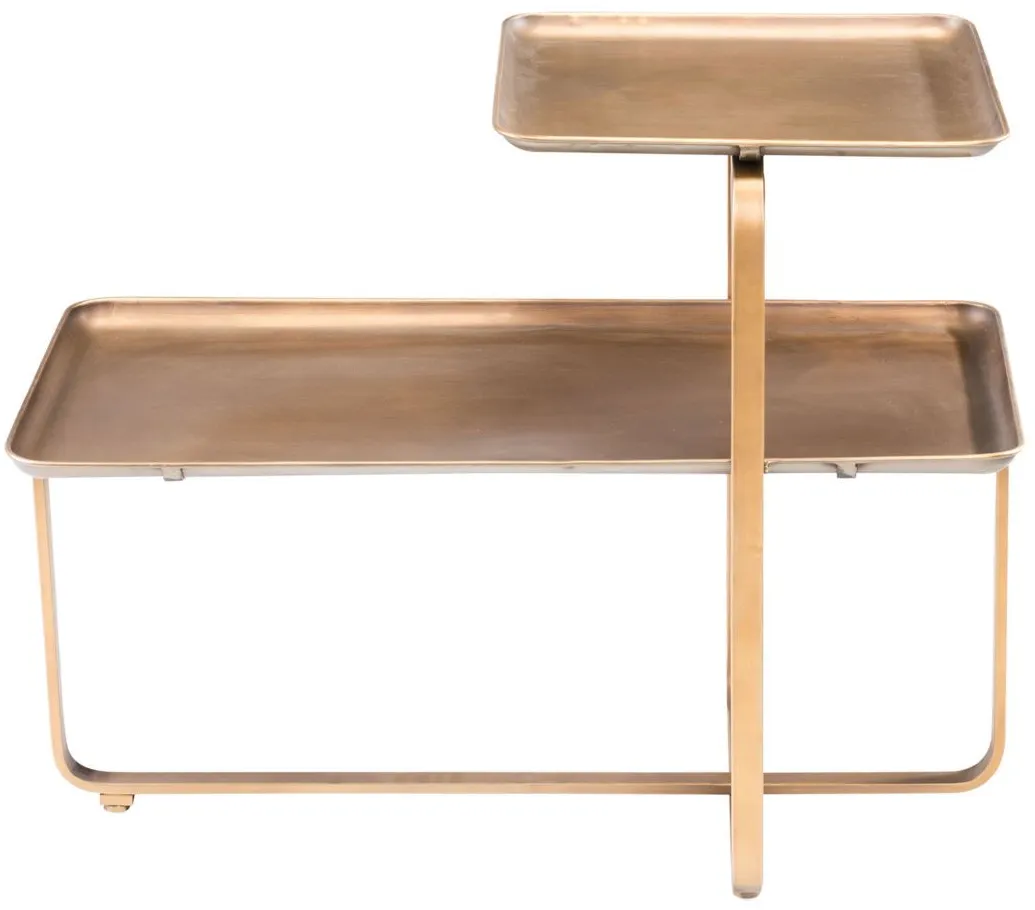 Henry Coffee Table in Gold by Zuo Modern