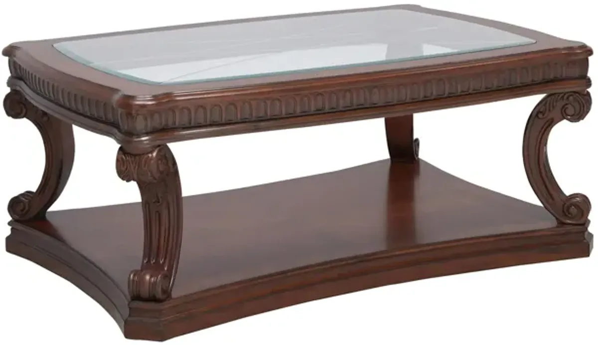 Palazzo Cocktail Table w/ Casters