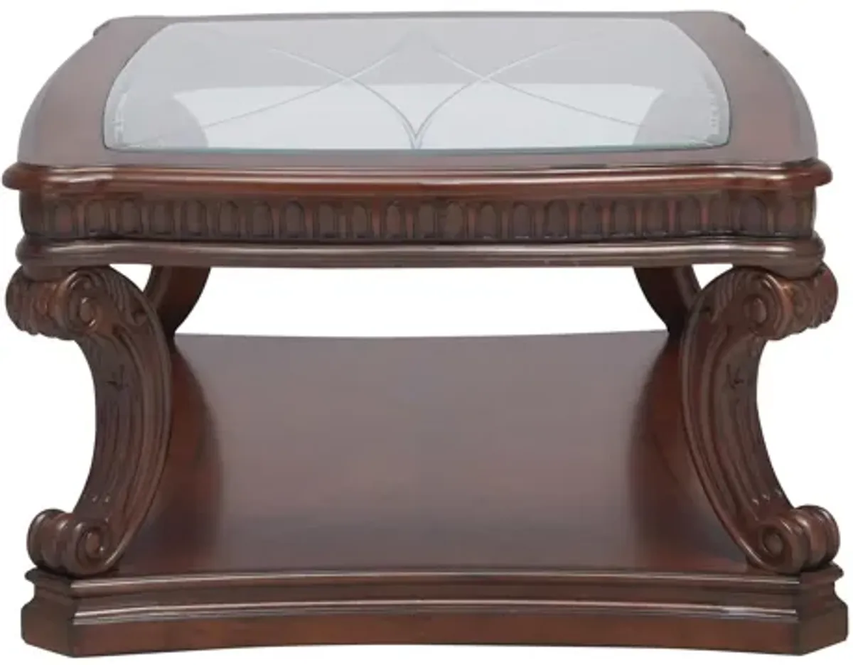 Palazzo Cocktail Table w/ Casters