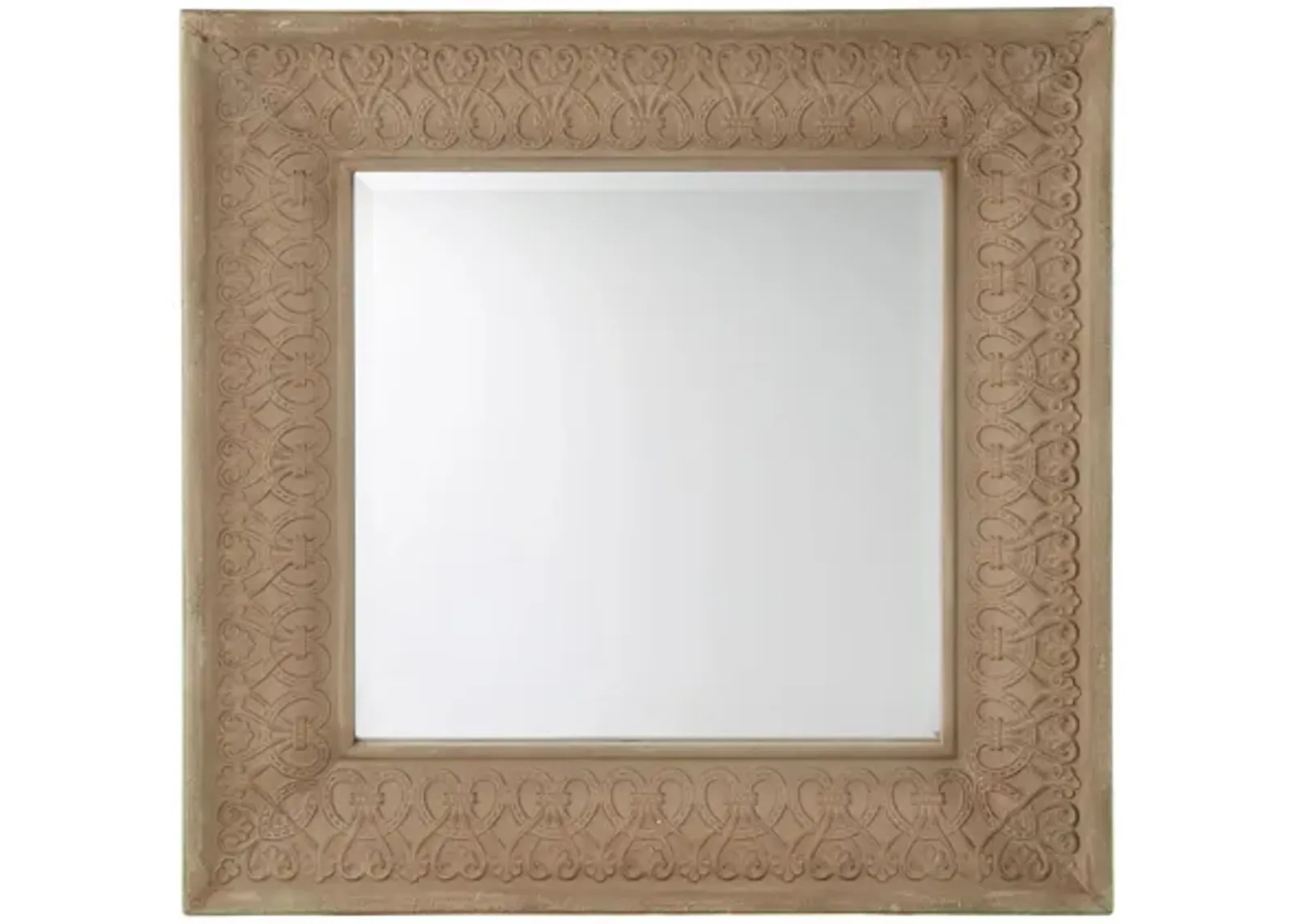 Folan Mirror in Gray by SEI Furniture