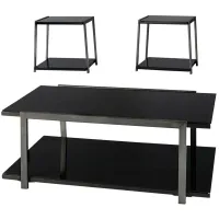 Chantelle 3-pc... Table Set in Black by Ashley Furniture