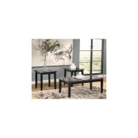 Alloy 3-pc... Occasional Tables in Black by Ashley Furniture
