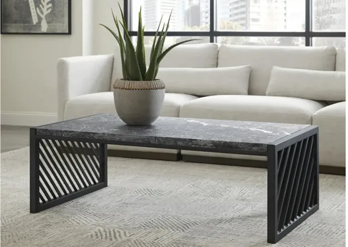 Stein Stone Top Cocktail Table