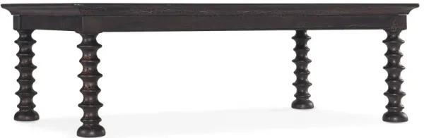 Big Sky Turned Leg Cocktail Table