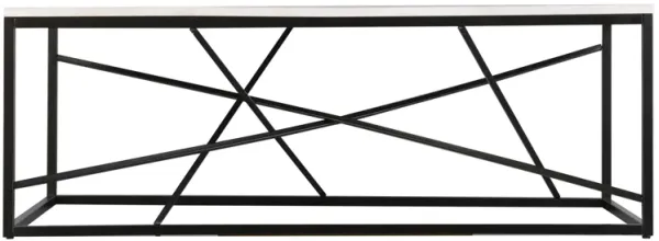 Edenbridge Faux Marble Cocktail Table