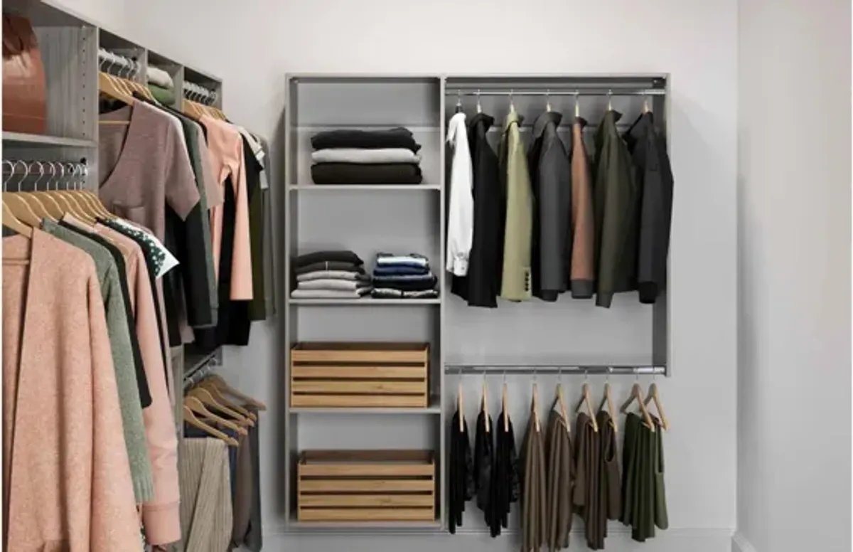 Allen L-Shape Walk-In Closet Kit