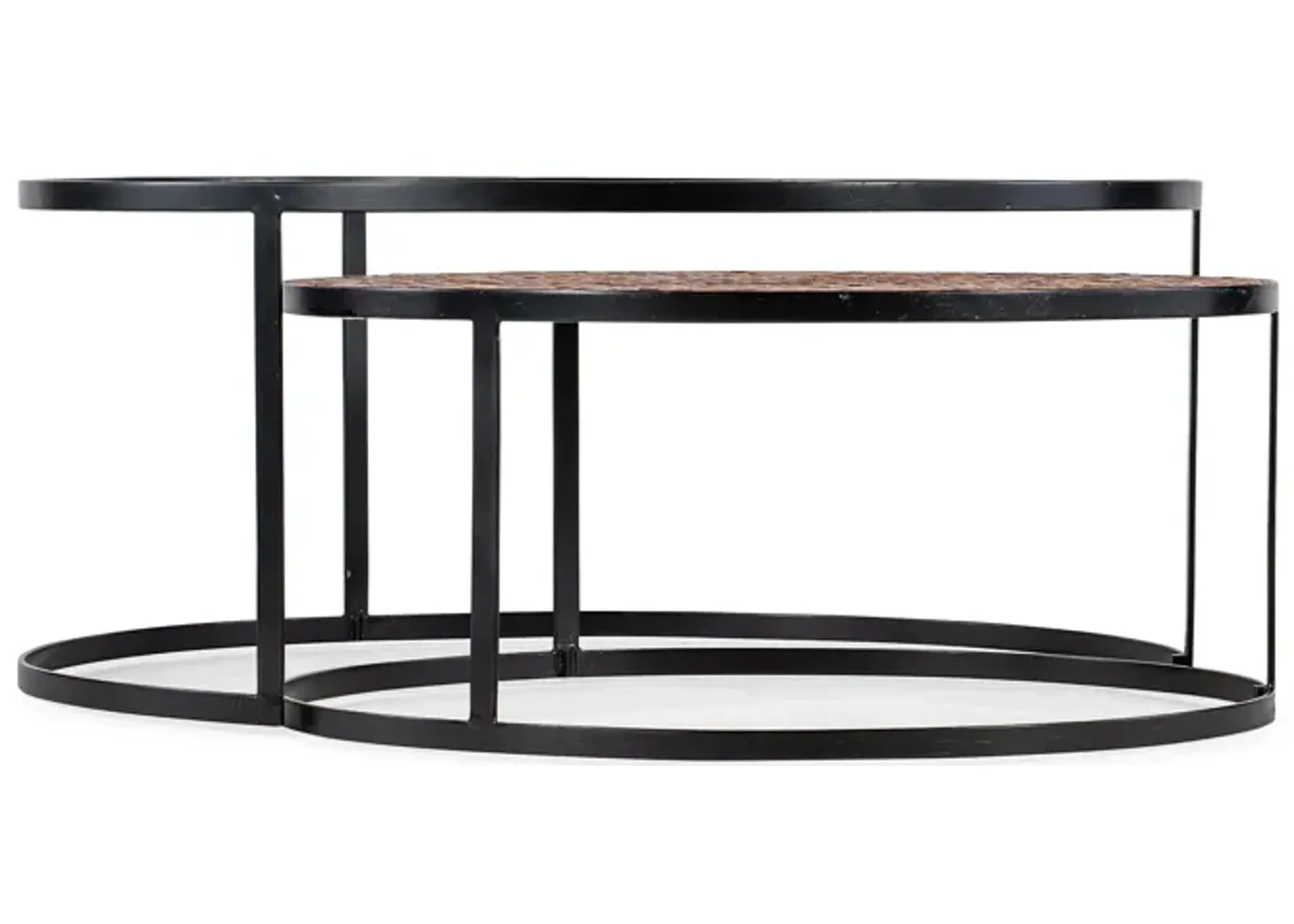 Commerce & Market Chatham Nesting Cocktail Table in Blacks by Hooker Furniture