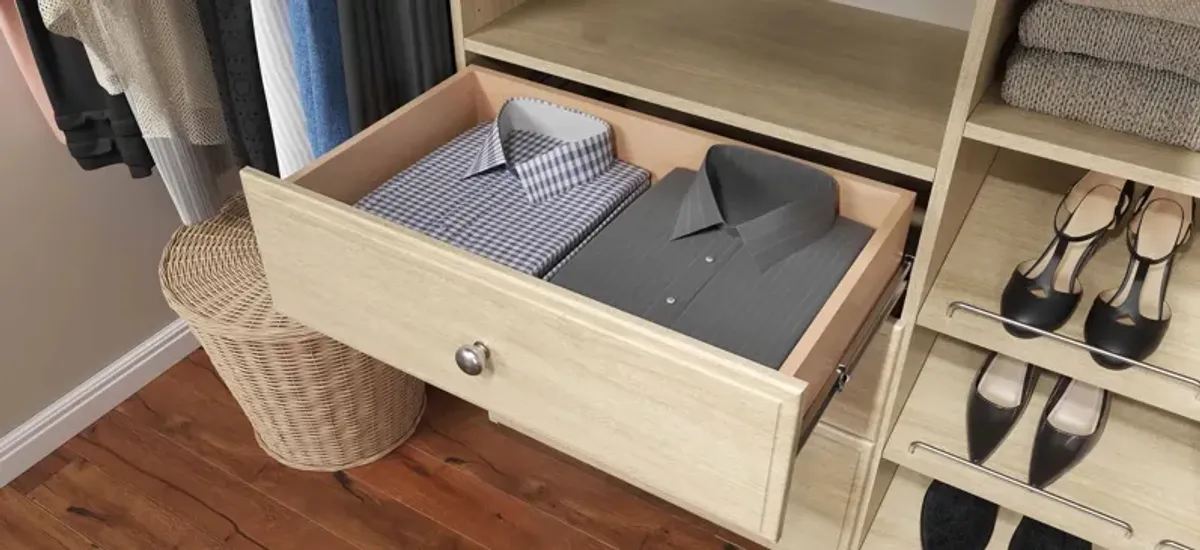 Allen L-Shape Walk-In Closet Kit