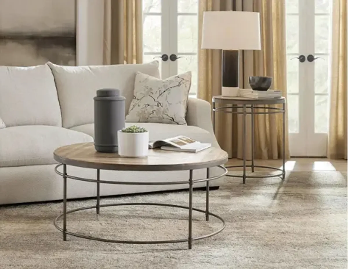 St. Armand Round End Table
