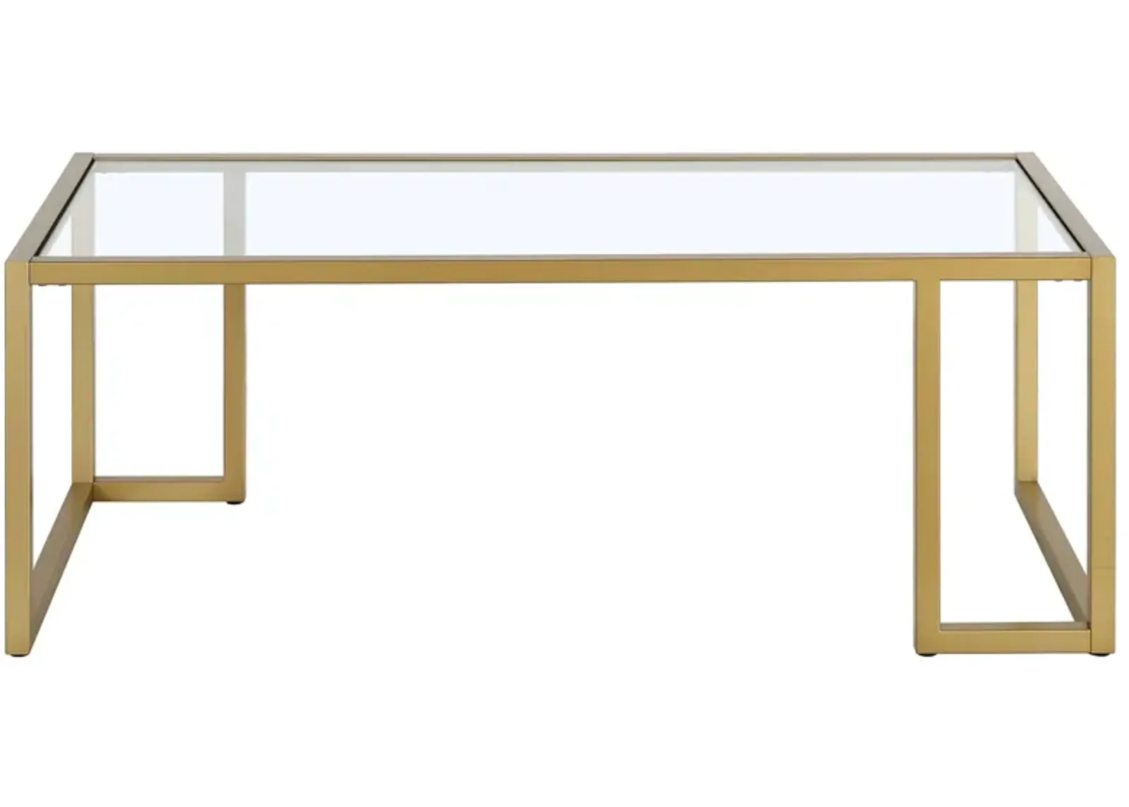 Mona Coffee Table in Brass by Hudson & Canal