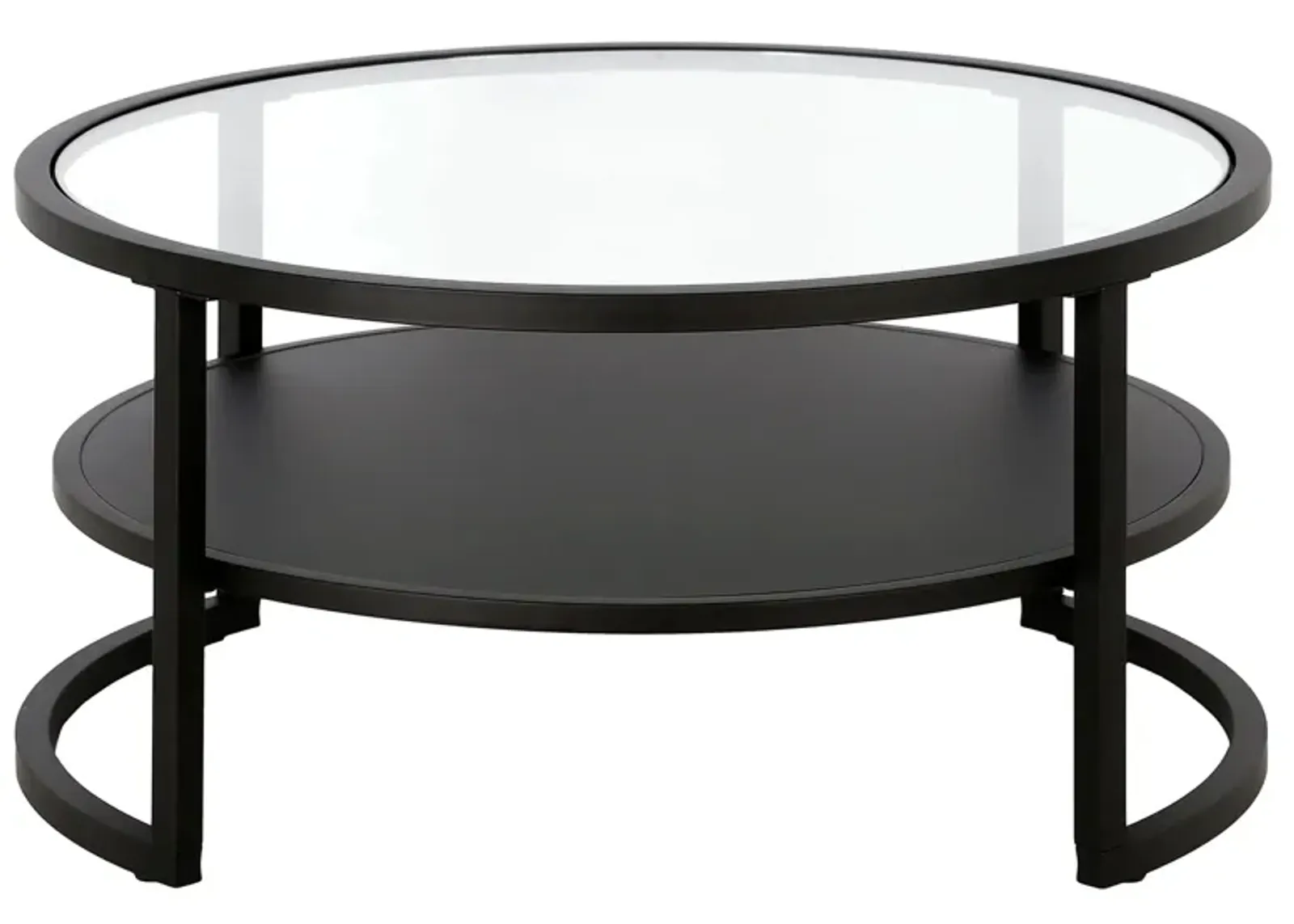 Quentin Coffee Table in Blackened Bronze by Hudson & Canal