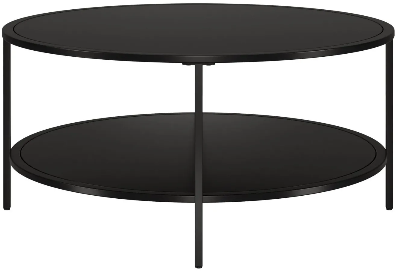 Sivil Coffee Table in Blackened Bronze by Hudson & Canal