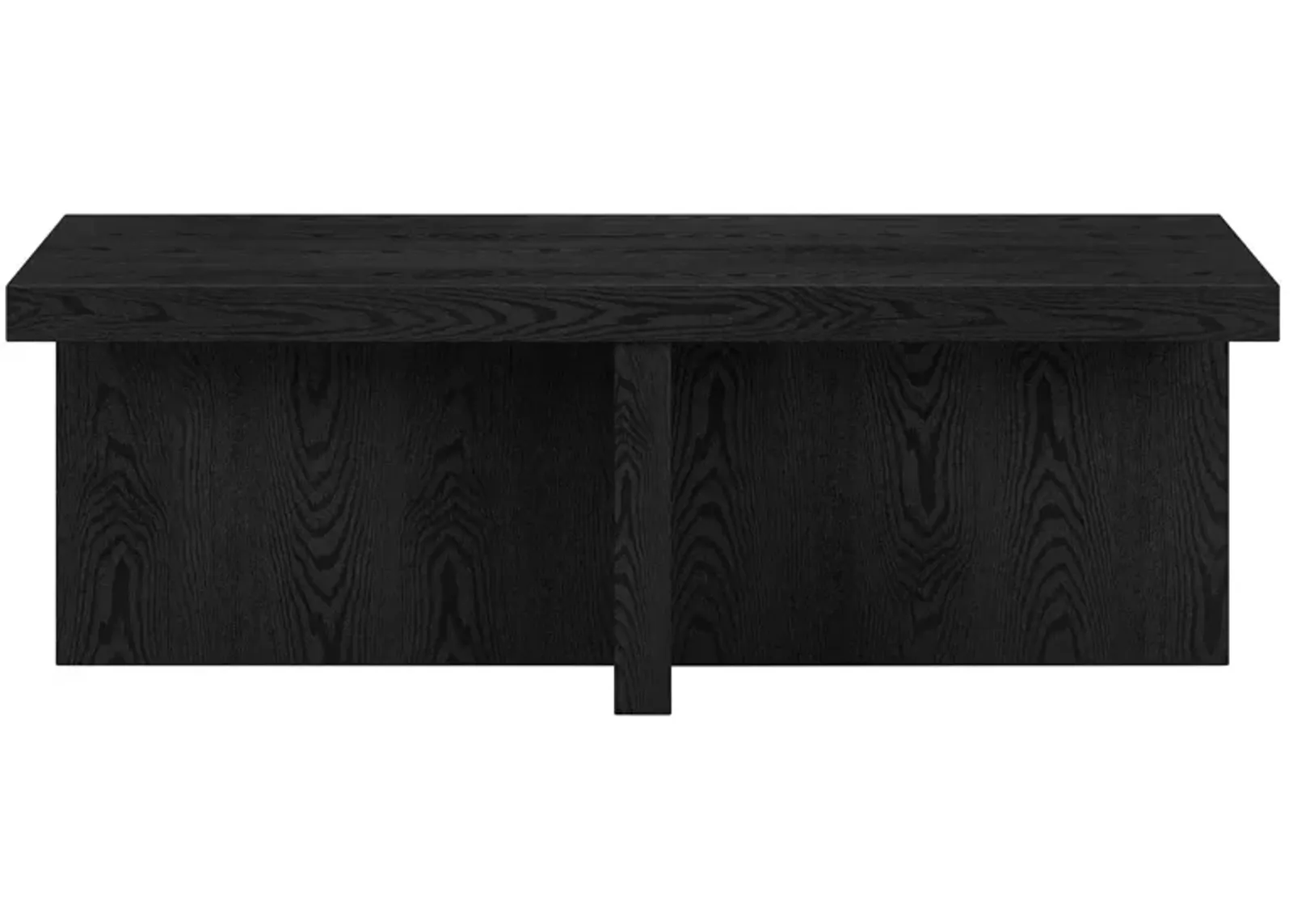 Elna Coffee Table in Black Grain by Hudson & Canal