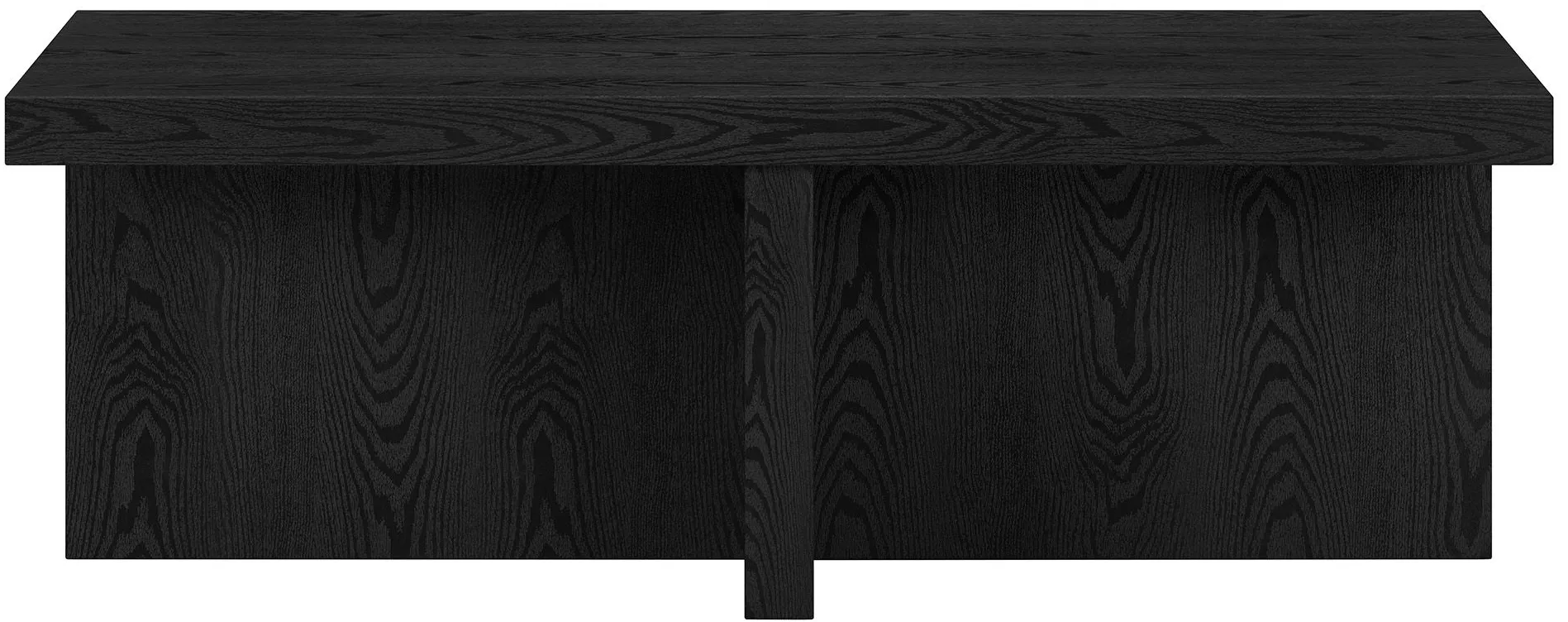 Elna Coffee Table in Black Grain by Hudson & Canal