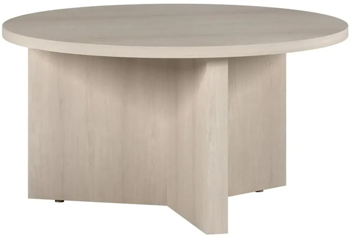 Anders Coffee Table in Alder White by Hudson & Canal