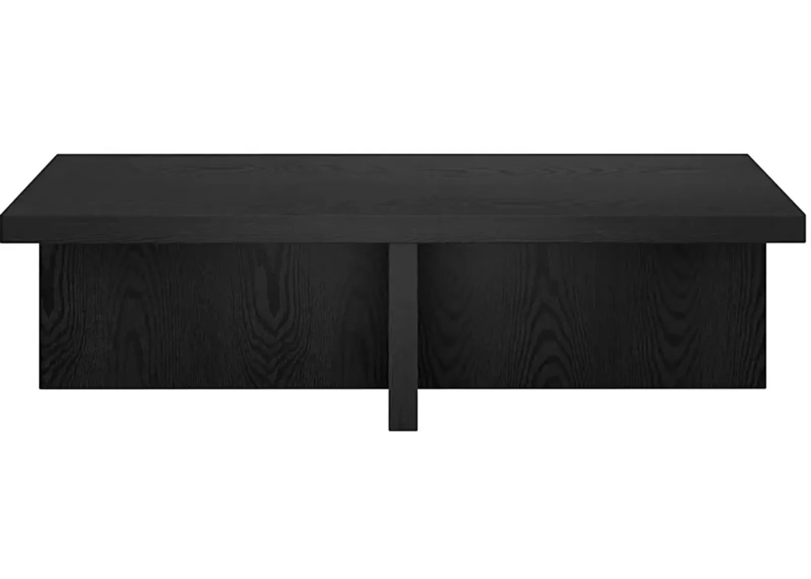 Elna Coffee Table in Black Grain by Hudson & Canal