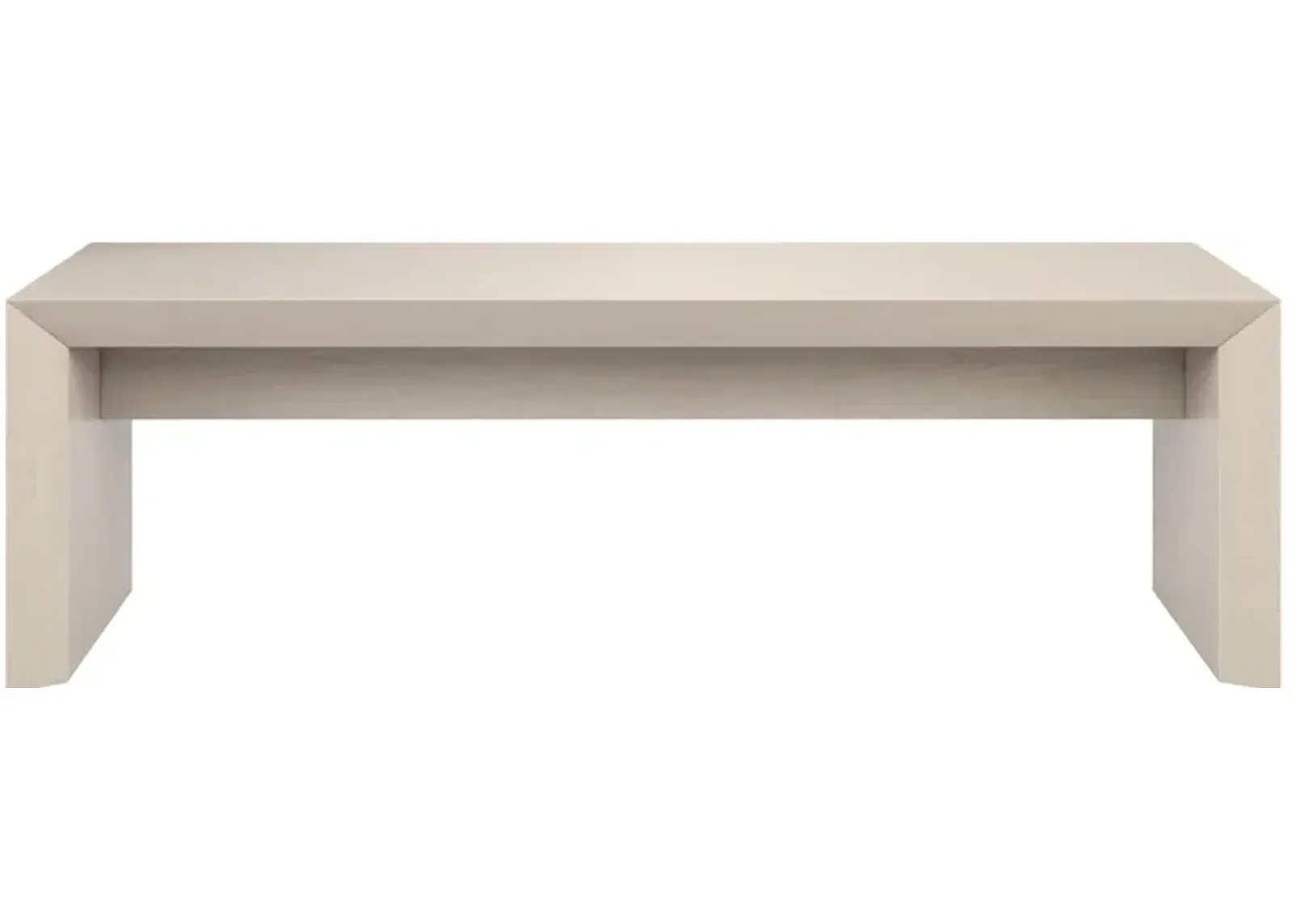 Oswin Coffee Table in Alder White by Hudson & Canal